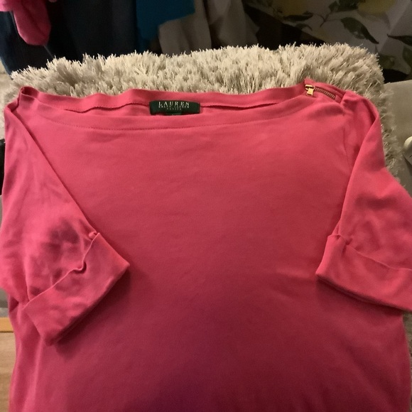 Ralph Lauren Brand pink boatneck collar - Picture 2 of 7